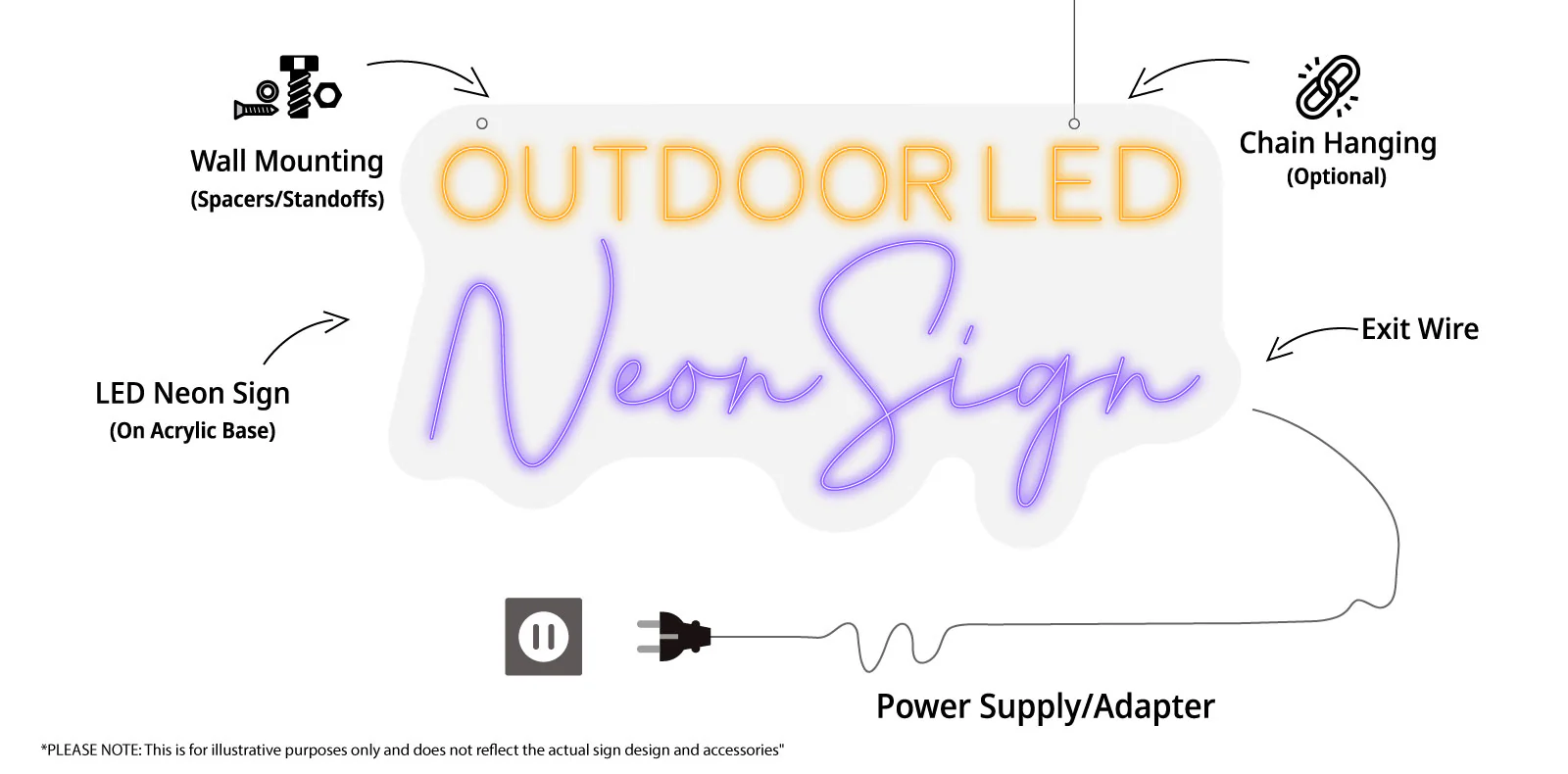Custom Outdoor Neon