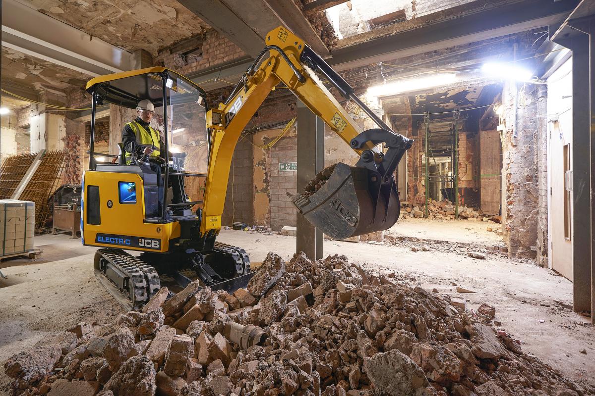 electric mini excavator