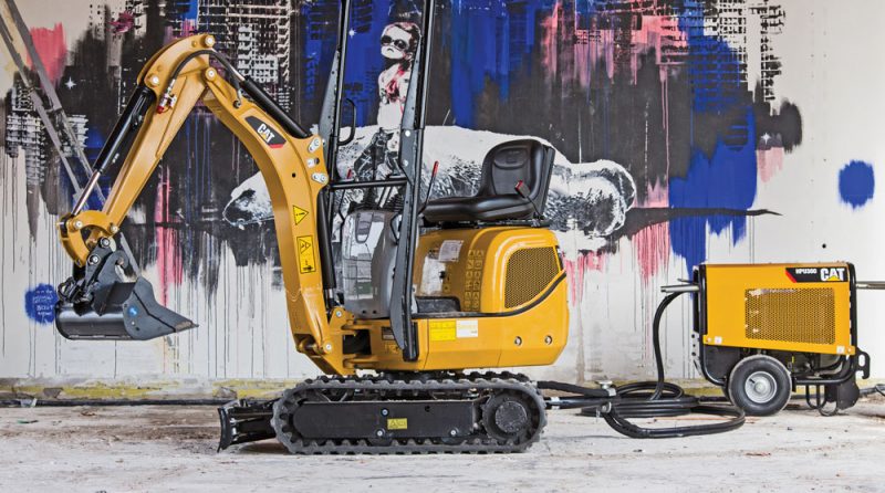 electric mini excavator