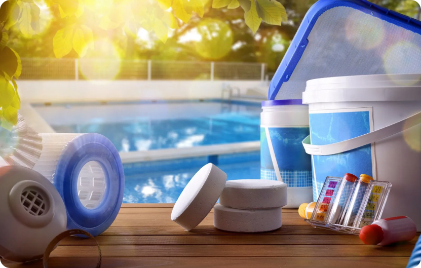 swimming pool equipment and supplies